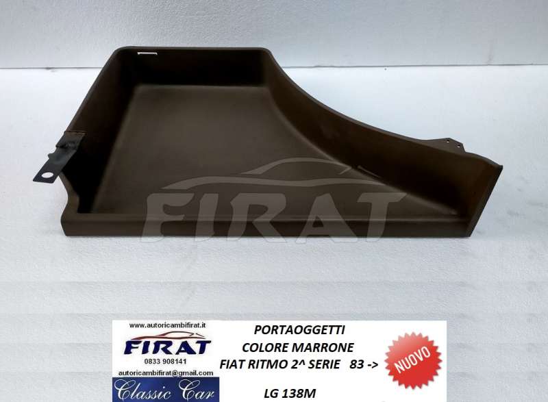 PORTAOGGETTI FIAT RITMO 2^ SERIE MARRONE